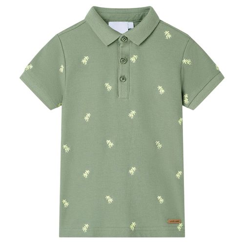 Kids’ Polo Shirt Dark Blue 92 - khaki / 128 (7-8y)