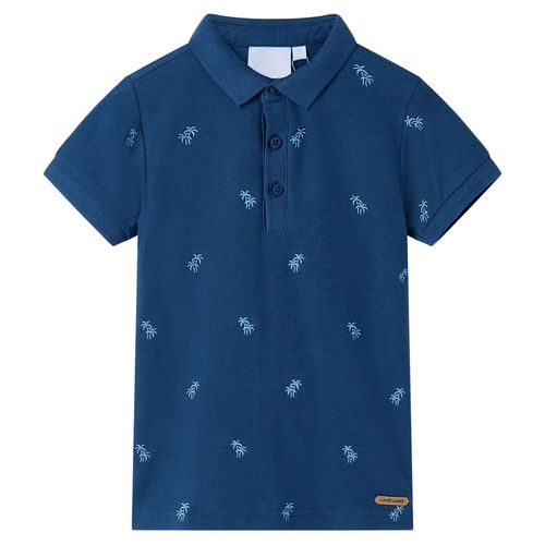Kids’ Polo Shirt Dark Blue 92 - blue / 140 (9-10y)