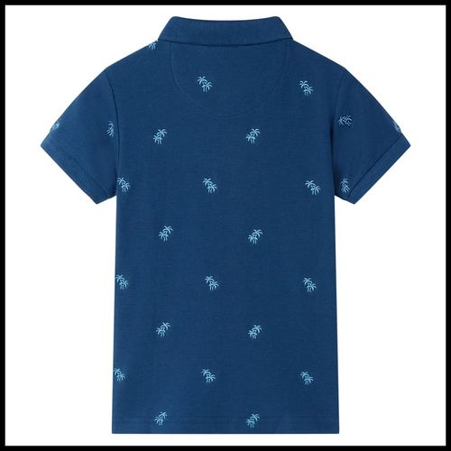 Kids’ Polo Shirt Dark Blue 92