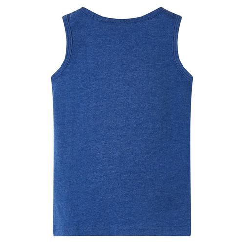 Kids’ Tank Top Dark Blue Melange 92