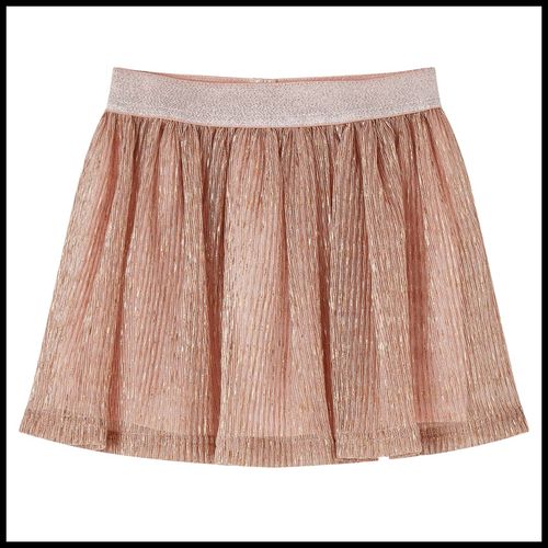 Kids’ Skirt with Glitters Soft Pink 140