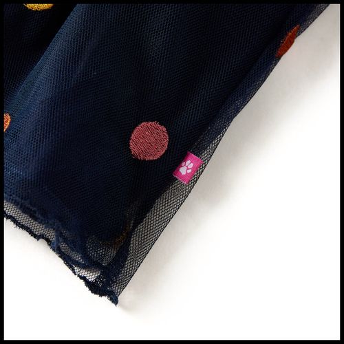 Kids’ Tulle Skirt with Polka Dot Navy Blue 116