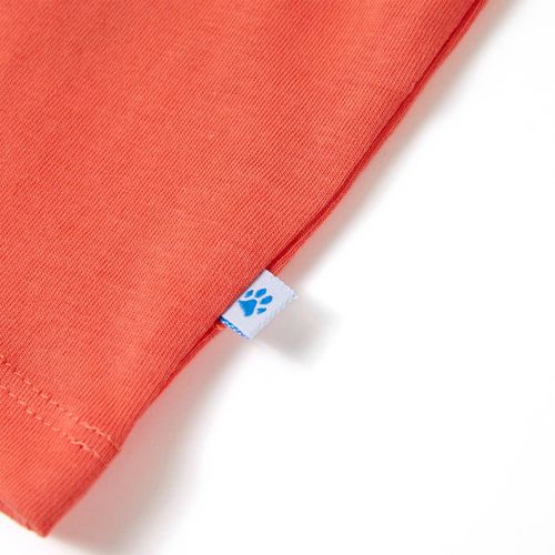 Kids’ T-shirt with Short Sleeves Light Red 92