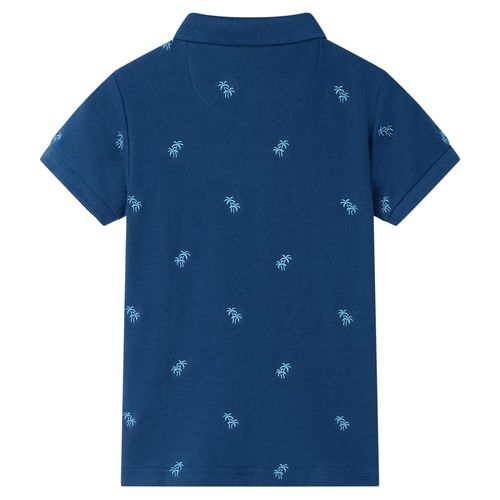 Kids’ Polo Shirt Dark Blue 92