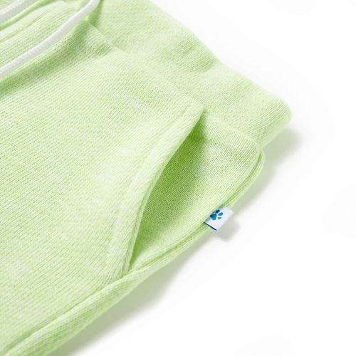 Kids’ Shorts with Drawstring Neon Yellow 92