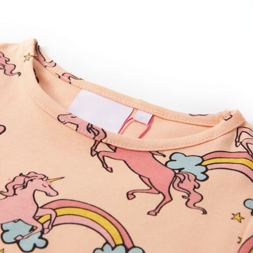 Kids’ Pyjamas with Short Sleeves Light Orange 92
