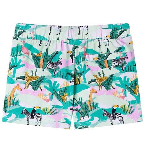 Kids’ Shorts with Drawstring Light Mint 92