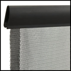 vidaXL Insect Door Screen with Mesh Curtain Black 100x220 cm Polyester