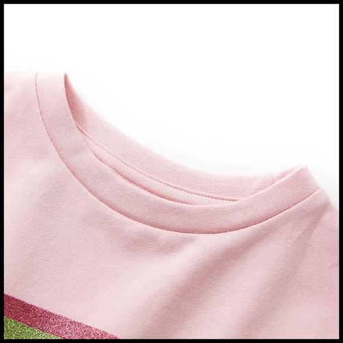 Kids’ Dress with Drawstring Light Pink 92