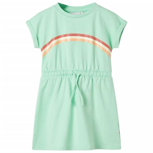 Kids’ Dress with Drawstring Light Pink 92 - green / 104 (3-4y)
