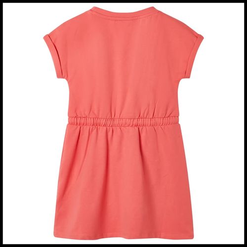 Kids’ Dress with Drawstring Light Pink 92