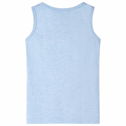 Kids’ Tank Top Blue Melange 92