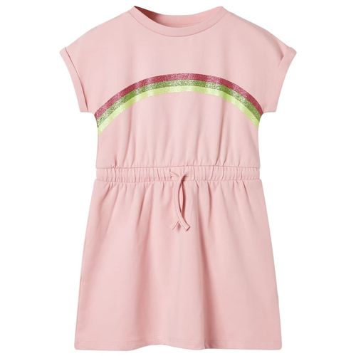 Kids’ Dress with Drawstring Light Pink 92 - pink / 92 (1.5-2y)