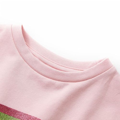 Kids’ Dress with Drawstring Light Pink 92