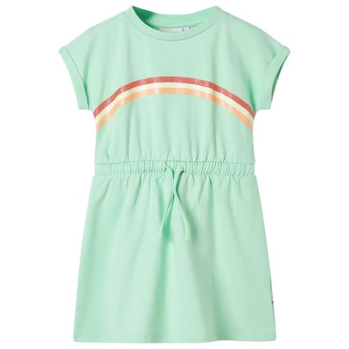 Kids’ Dress with Drawstring Light Pink 92 - green / 116 (5-6y)