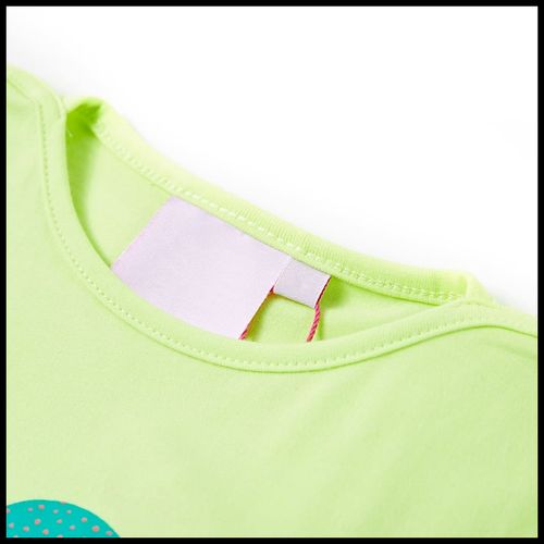 Kids’ T-shirt Fluo Yellow 92