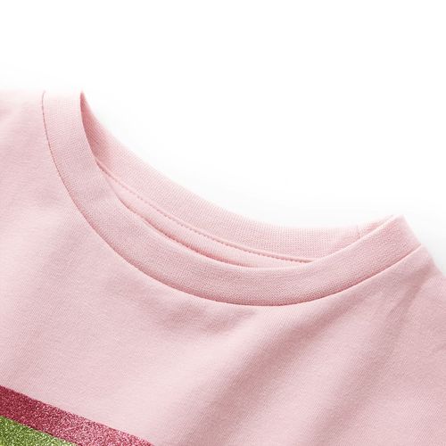 Kids’ Dress with Drawstring Light Pink 92