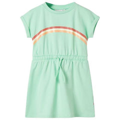 Kids’ Dress with Drawstring Light Pink 92
