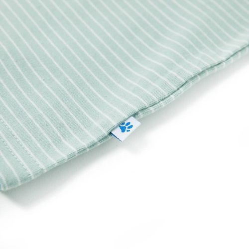 Kids’ T-shirt with Stripes Light Mint 92