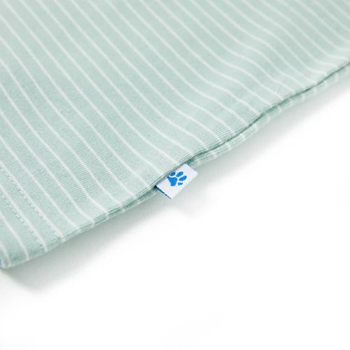 Kids’ T-shirt with Stripes Light Mint 92