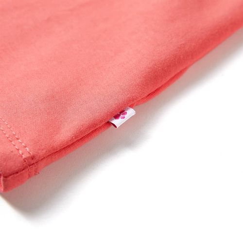 Kids’ Dress with Drawstring Light Pink 92
