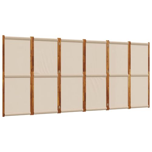 vidaXL 3-Panel Room Divider Light Grey 210x180 cm