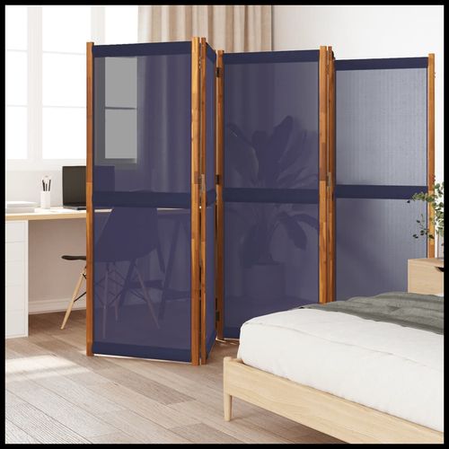 vidaXL 3-Panel Room Divider Light Grey 210x180 cm