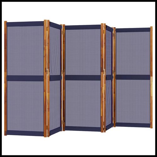 vidaXL 3-Panel Room Divider Light Grey 210x180 cm