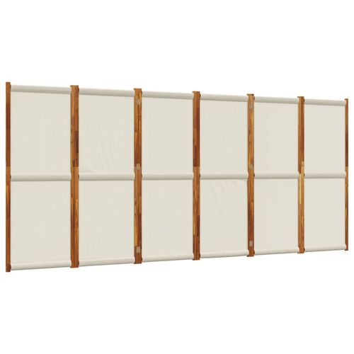vidaXL 3-Panel Room Divider Light Grey 210x180 cm