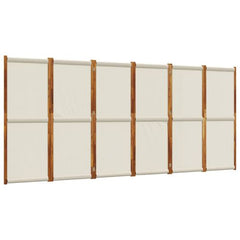 vidaXL 3-Panel Room Divider Light Grey 210x180 cm