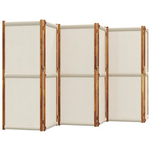 vidaXL 3-Panel Room Divider Light Grey 210x180 cm