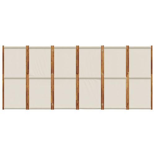 vidaXL 3-Panel Room Divider Light Grey 210x180 cm