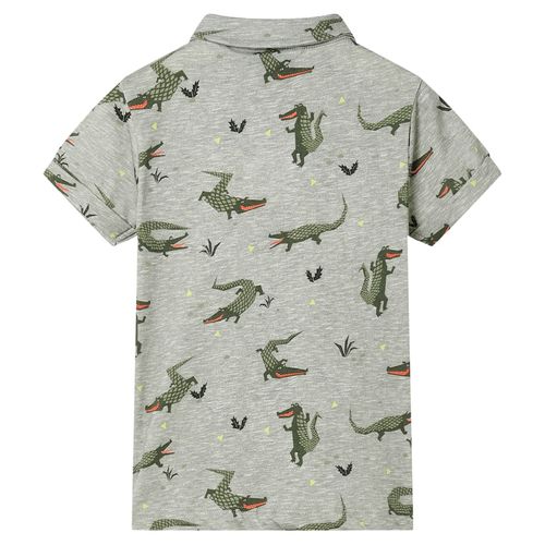 Kids’ Shirt Light Khaki Melange 92