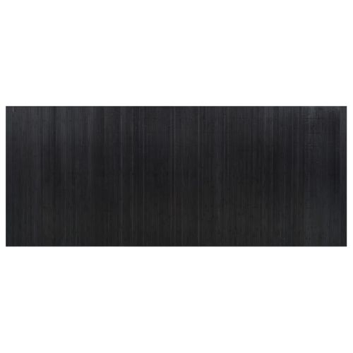 vidaXL Room Divider Black 165x250 cm Bamboo