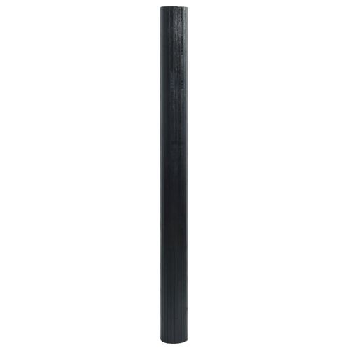 vidaXL Room Divider Black 165x250 cm Bamboo