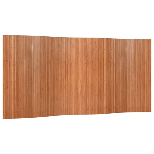 vidaXL Room Divider Black 165x250 cm Bamboo