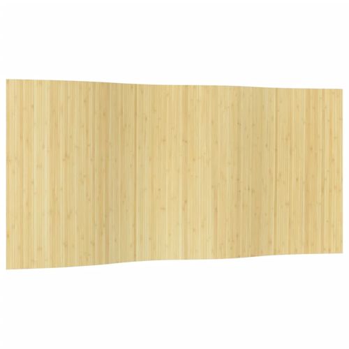 vidaXL Room Divider Black 165x250 cm Bamboo