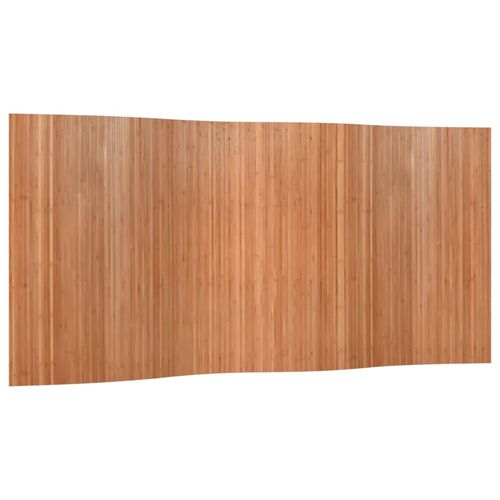 vidaXL Room Divider Black 165x250 cm Bamboo