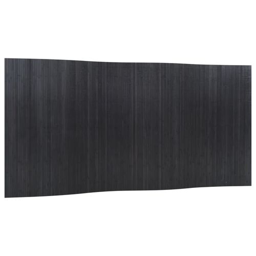 vidaXL Room Divider Black 165x250 cm Bamboo