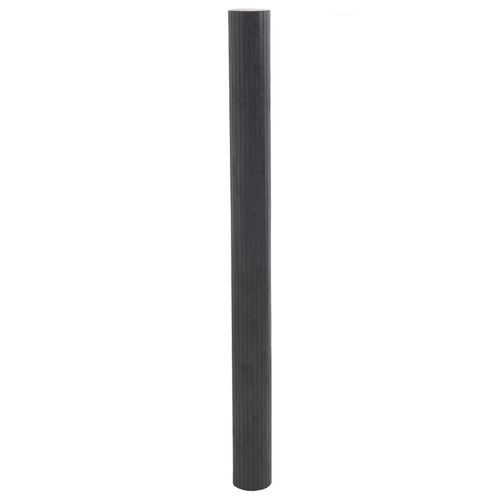 vidaXL Room Divider Black 165x250 cm Bamboo