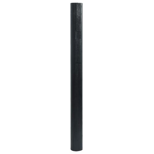 vidaXL Room Divider Black 165x250 cm Bamboo