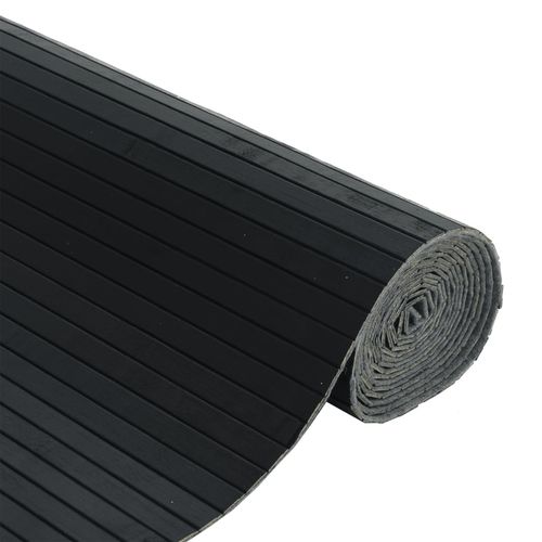 vidaXL Room Divider Black 165x250 cm Bamboo