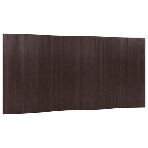 vidaXL Room Divider Black 165x250 cm Bamboo