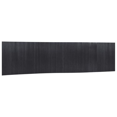 vidaXL Room Divider Black 165x250 cm Bamboo