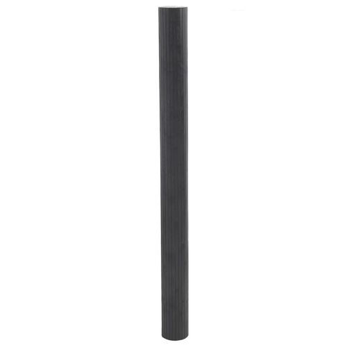 vidaXL Room Divider Black 165x250 cm Bamboo