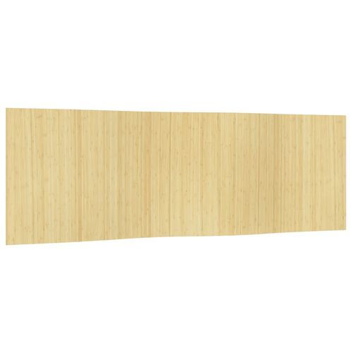 vidaXL Room Divider Black 165x250 cm Bamboo