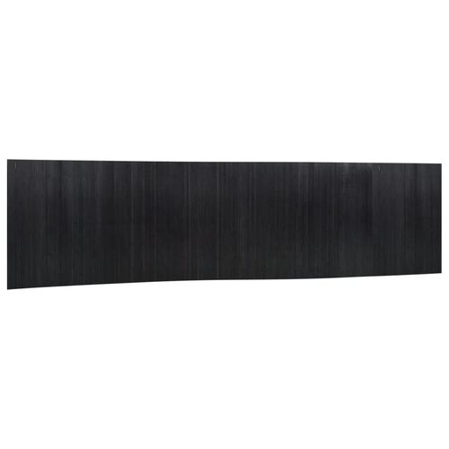 vidaXL Room Divider Black 165x250 cm Bamboo