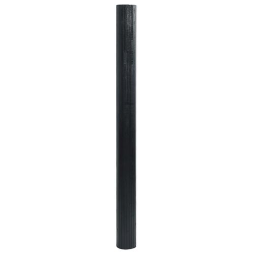 vidaXL Room Divider Black 165x250 cm Bamboo