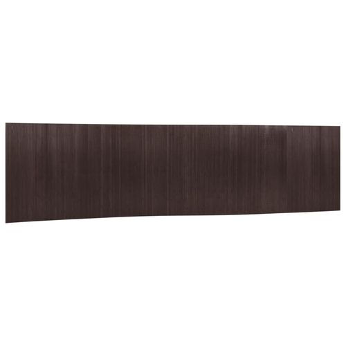 vidaXL Room Divider Black 165x250 cm Bamboo