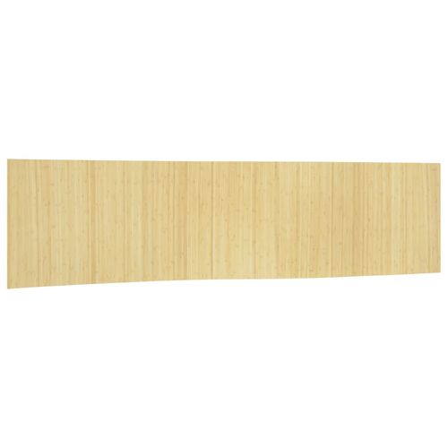 vidaXL Room Divider Black 165x250 cm Bamboo